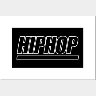 Hip Hop NY Outline Posters and Art